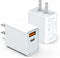 LCGENS USB C Wall Charger Block 20W, 2-Pack Dual Port PD Power Delivery Fast Type C Charging Block Plug Compatible with iPhone 11/12/13/14/15/Pro ...