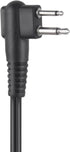 Two Way Radio Shoulder Mic 2 Prong Remote Speaker Microphone with 3.5mm Audio Jack for Motorola Walkie Talkie (Orange), RE034...