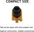 5PCS RJ45 Panel Mount Coupler, D-Type RJ45 Panel Connector, CAT6/5E/CAT5 Female to Female LAN Network Bulkhead Pass Through Socket with Cap...