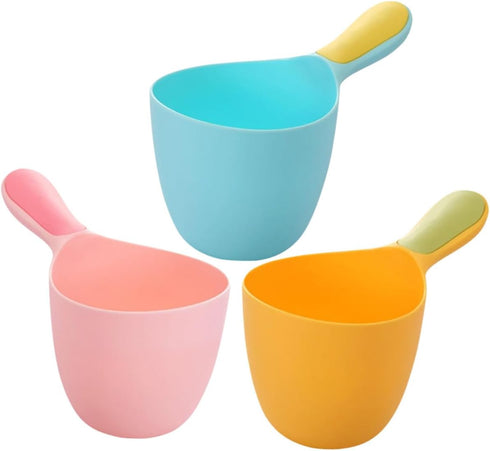3pcs Water Scoop Ladle Spoon Spoon Shampoo for Bath Water Pourer Water Dipper Bath Ladle Dipper Kitchen Water Scoop Bathing Water Ladles Kitchen U...