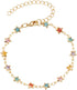 Gold Pearl Starfish Anklet Bracelet 18K Gold Stainless Steel Hawaiian Anklet for Women...