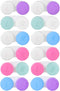 12 Pack Colorful Cute Contact Lens Case Bulk Box Holder Container Soak Storage Kit (6 Color)...