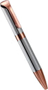 Ballpoint Pen with Gift Box, Retractable Pen for Men Women Executive Business Office School Supplies, Refillable 1.0mm Black Ink B5 (Rose Gold+Sil...