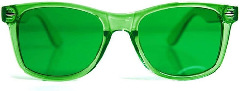 GloFX Green Color Therapy Mood Glasses Migraine Glasses Light Therapy Glasses Chromotherapy Green Colored Migraine Relief Lenses...