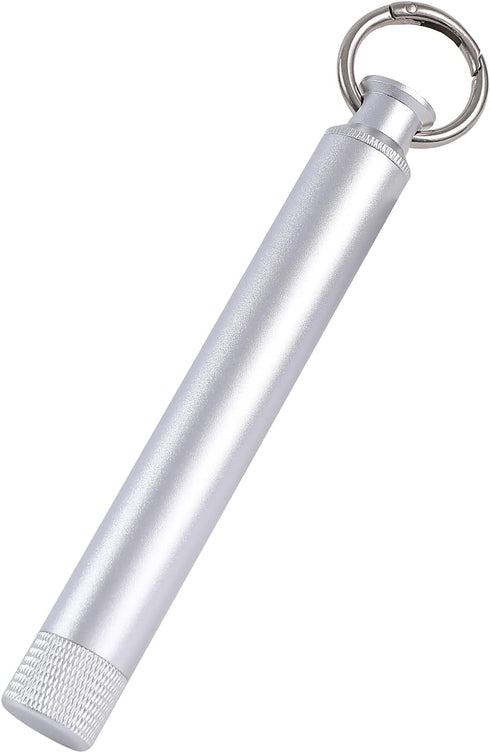 Airtight Container - Metal Storage Bottle Tube Container - Waterproof Holder Case - Keychain Storage Tube -Multipurpose Aluminum Container Outdoor...