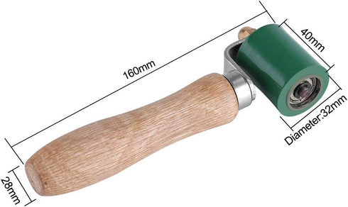 Silicone Roller, 40mm High Temperature Hand Roller Tool, 1-3/4 Inch Professional Heavy Duty Silicone Seam Roller for PVC/TPO/EPDM Roofing Vinyl De...