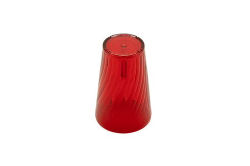 G.E.T. 2216-1-R-EC Tahiti Shatterproof BPA-Free Plastic Tumblers, 16 Ounce, Red (Set of 4)...