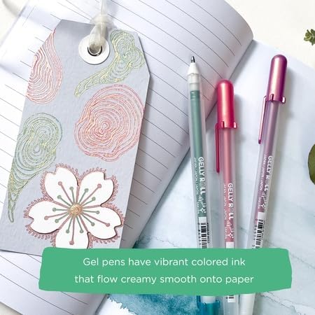 SAKURA Gelly Roll Moods Five Giftable 3 Pk Sets: Calm, Love, Gratitude, Inspire & Mindful, 15 Gel Pens...