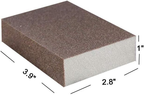 6Pcs Emery Sponge, Magic Carborundum Sponge Washing Kitchen Cleaner Tool, Just Add Water, No Odor Durable Thick Nano Sponge Descaling Rust Home Di...