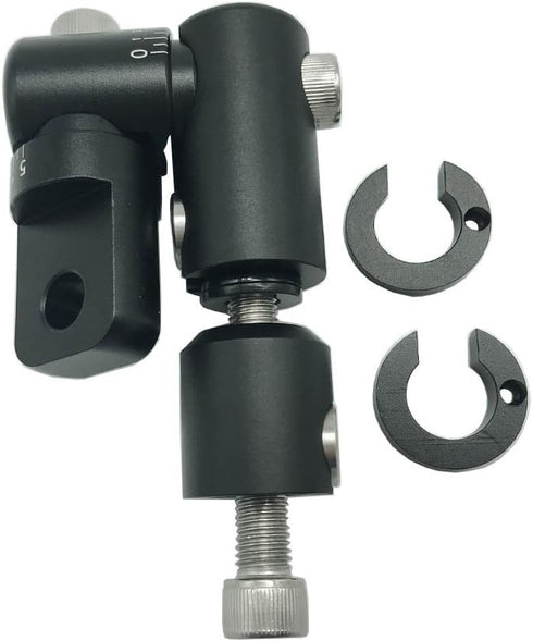 AMEYXGS Bow Rod Stabilizer Single Side V-bar Fully Adjustable V-Bar Mount Quick Disconnect(Black)...