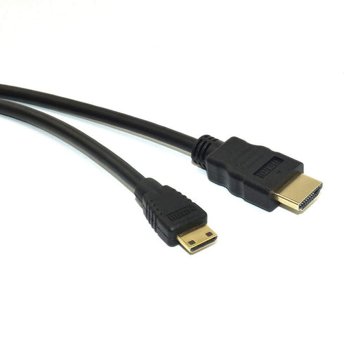 10ft HDMI to Mini HDMI Cable, Camera Data Cable for Nikon D3400, D3500, D7500, D850, D810, D7000, D500, Canon EOS R, RP, 5D Mark IV, 6D Mark II, 7...