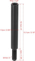 X AUTOHAUX 4" Car Gear Shift Knob Extender Extension Lever for Honda Civic Black M10X1.5...