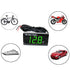57.2x29.3x11.8mm Digital Voltmeter Tester Waterproof Monitor Meter Battery Capacity Indicator Green LED Digital Voltmeter for Automotive and Subst...