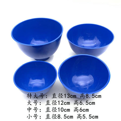Lab Flexible Alginate Rubber Mixing Bowls Small/Medium/Large/Extra Large for Plaster and one Spatula (4)...