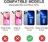 Black iPhone 13 Pro Case - Anti-Fall, Waterproof, and Four Corner Shockproof iPhone 13Pro Case Protective/Thin Cover iPhone 13 Pro Made from PC & ...