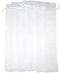 50PCS Drawstring Organza Folding Hand Fan Pouch Party Wedding Favor Bags (White)...