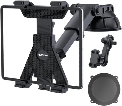 Tablet Holder Car Mount for Apple iPad Samsung Galaxy Tab All 6"-11" Tablets, Cars Air Vent with Dashboard Windshield Strong Suction Cup Mount 360...