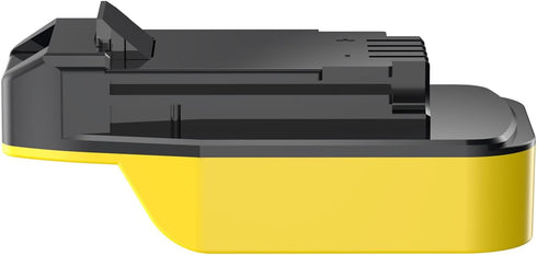 Dual-Tool Battery Adapter Upgraded for Black and Decker 20v MAX (Not 18v) Tools or for Porter Cable 20v MAX (Not 18v) Tools - Compatible with DeWa...