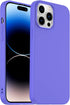 Designed for iPhone 14 Pro Max Case, Silicone Ultra Slim Shockproof Phone Case with Soft Anti-Scratch Microfiber Lining, [Enhanced Camera Protecti...