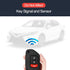2pcs Compatible with Jeep Wrangler JL Gladiator JT Flip 3 Buttons Black Key Fob Cover Case Key Chain Protector Keyless Remote Holder for JLU Sport...