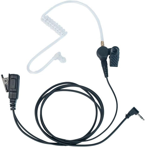 1 Pin 2.5MM Nipple Covert Acoustic Tube Earpiece Headset with MIC PTT for Motorola Talkabout Walkie Talkie 2 Way Radio MH230R T200 T260 T460 T600 ...