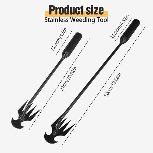 Weed Puller Tool, 2024 Upgraded Weed Puller Tool Stand Up | Heavy Duty Gardening Supplies | Effortless Multi-Functional Weed Removal | Essential G...
