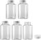 uxcell Plastic Lab Chemical Reagent Bottle 300ml/10.1oz Wide Mouth Sample Sealing Liquid Storage Container 5pcs...