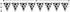Cow Print Pennant Banner Party Accessory (1 count) (1/Pkg)...