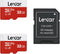 Lexar 32GB Micro SD Card 2 Pack, microSDHC UHS-I Flash Memory Card with Adapter - Up to 100MB/s, U1, Class10, V10, A1, High Speed TF Card (2 micro...
