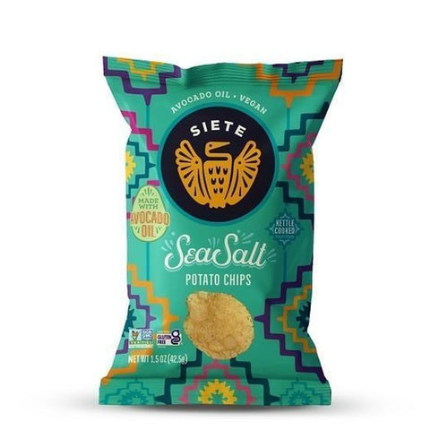Siete Family Foods Sea Salt Potato Chips, 5.5 oz Bag...