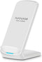 NANAMI Upgraded Fast Wireless Charger, Qi-Certified Wireless Charging Stand for iPhone 15/15 Plus/15 Pro 15 Pro Max/14/14 Pro/13/12/12 Pro & Qi Ch...