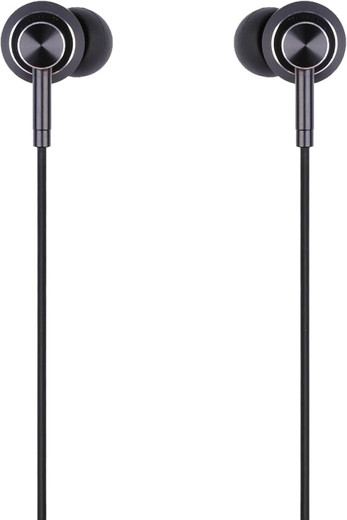 AT&T USB-C Corded Earbuds with Mic and Music Controls for iPhone 15, iPad, Google Pixel, Samsung Galaxy (Black, 47 in)...