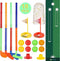 Toddler Golf Set- Chipping Net with 8 Balls, 4 Plastic 23.3" Kids Golf Clubs 3-5 Indoor Ourdoor Sports Toys Birthday for Toddlers Girls Boys 3 4 5...
