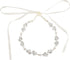 KESYOO Bridal Belt Wedding Belt for Bride Dress Bride Rhinestone Belt Simple Wedding Sash Belt Bridal Sash Belt Crystal Belt Silver Pearl for Wome...