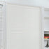 Temporary Blinds, Vertical Pleated Blinds No Drilling Self Adhesive Blinds Easy to Install Fits Blinds Window Roller for Bathroom Kitchen Living R...