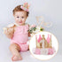1st Birthday Hat Girl Decorations First For Baby Gifts Rose Gold Pink Crown Party One Year Old Princess...