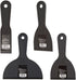 Edward Tools Plastic Knife Set - 4 Piece Heavy Duty Putty Knife Set includes 1 1/2” Putty Knife, 3”,4” Spreader Knives, 6” Taping Knife - Double S...
