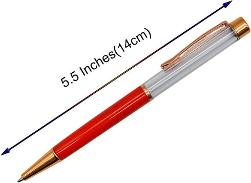 30PCS Empty Tube DIY Pens Stylus Floating Pens Classic Business Pens Black Ink Ballpoint Pens For School Office Accessories......