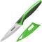 ZYLISS Paring Knife with Sheath Cover, 3.5-Inch Stainless Steel Blade, Green...