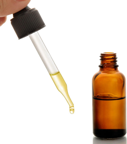 24 Pcs, 2 oz Dark Amber Dropper Bottles with 6 Small Funnels & 1 Long Glass Labels - 60ml Tincture Bottles w/ Eye Dropper for Essential Oils, Perf...