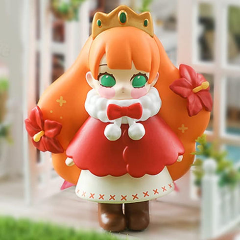 CORA Princess Flower Zodic Series Box Toys Blind Box Cute Collectible Figure Action Model Girl Birthday Surprise Random Blind Bags Room Desktop De...