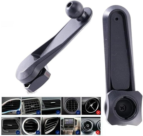 1Pc Black 17mm Ball Magnetic Car Phone Magnet Mount Extension Universal Smartphone Cell Stand Phone Br Support Mobile GPS O8d1, Cell Phone Automob...
