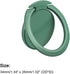 uxcell Phone Ring Holder, Ultra-Thin Cellphone Stand 360 Rotation Grip, for Magnetic Car Mounts, Hedge Green...