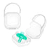 Pacifier Case Pacifier Holder Case Pacifier Clip Binky Holder Case Pacifier Box Pacifier Accessories 2 Pack Clear Hook Design...