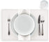 MY DRAP Washable and Reuseable Cloth Placemat - 17.7 x 12.6 in (12 Per Roll, Cotton Cream)...