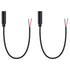 Fancasee 2 Pack Replacement 3.5mm Female Jack to Bare Wire Open End TS 2 Pole Mono 1/8" 3.5mm Jack Plug Connector Audio Cable Repair...