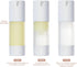 longway 1 Oz (30ML) Empty Refillable Airless Pump Bottle,Travel Foundation Containers,Airless Cosmetic Pump Bottle for Hand Sanitizer, Toner,Gel,H...