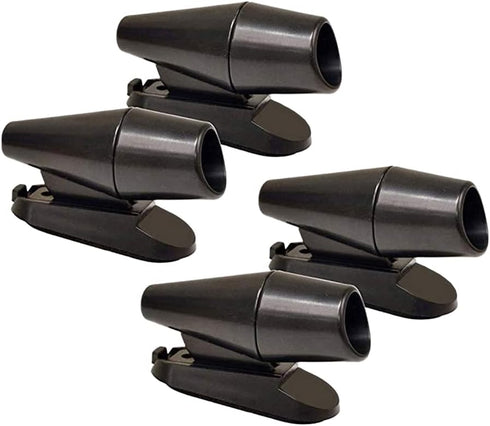 Pack of 4 Deer Whistles Deer Warning Devices, Black...