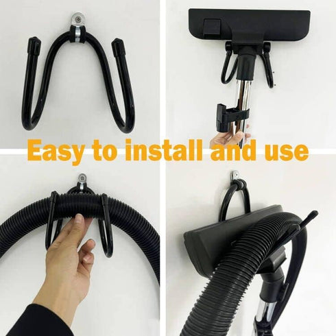 Vacuum Cleaner Storage Bracket Power Tool Hose Stand Holder Vacuum Head Hanger for Canister Vacuum Cleaner Handheld Vacuum Cleaner Work Shop Vacuu...
