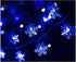 19ft /40LED Snowflake String Light String Outdoor Waterproof House Decorative Light String Interior Decoration,Decorative Snowflake Lights for Chr...